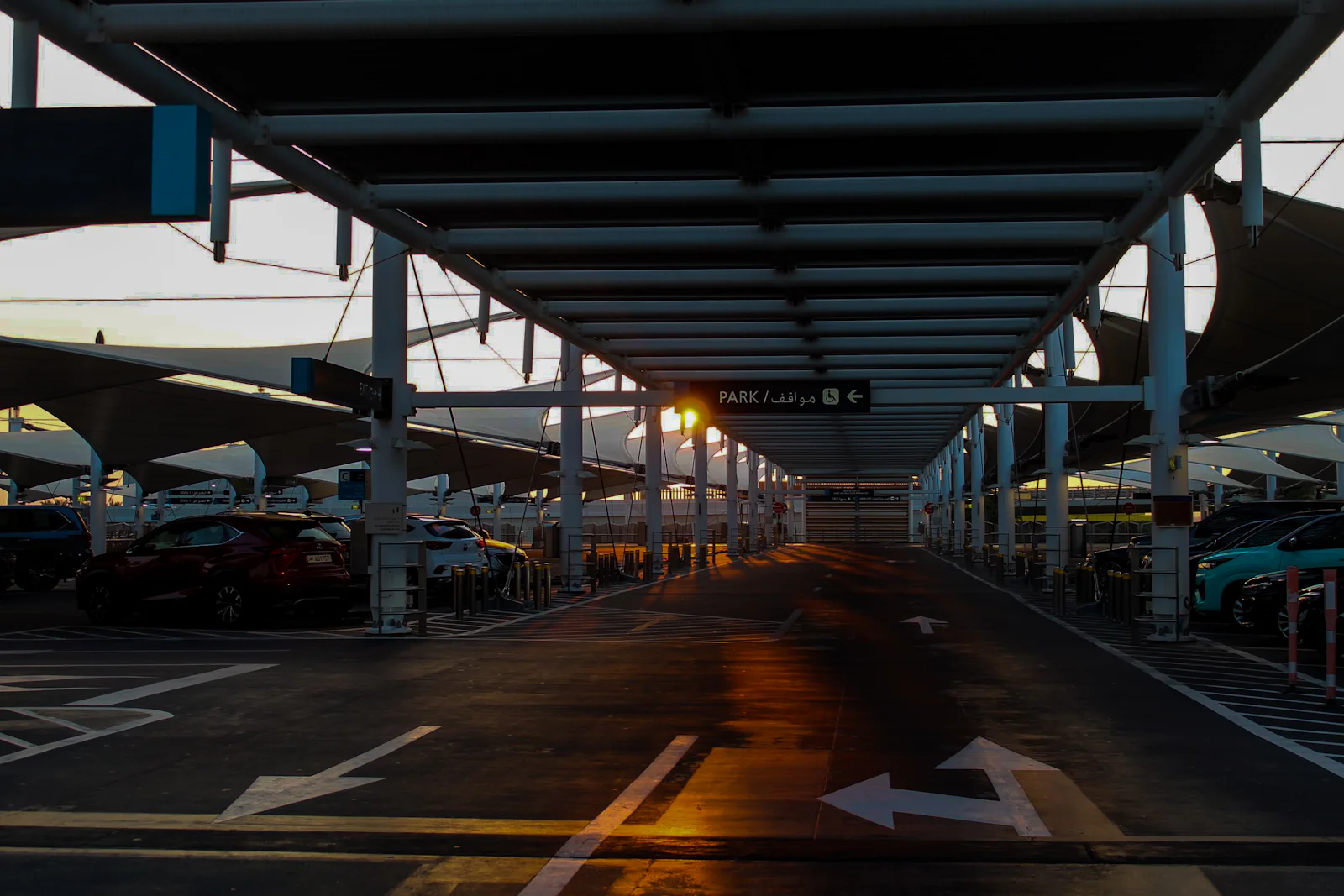 Car parking shed