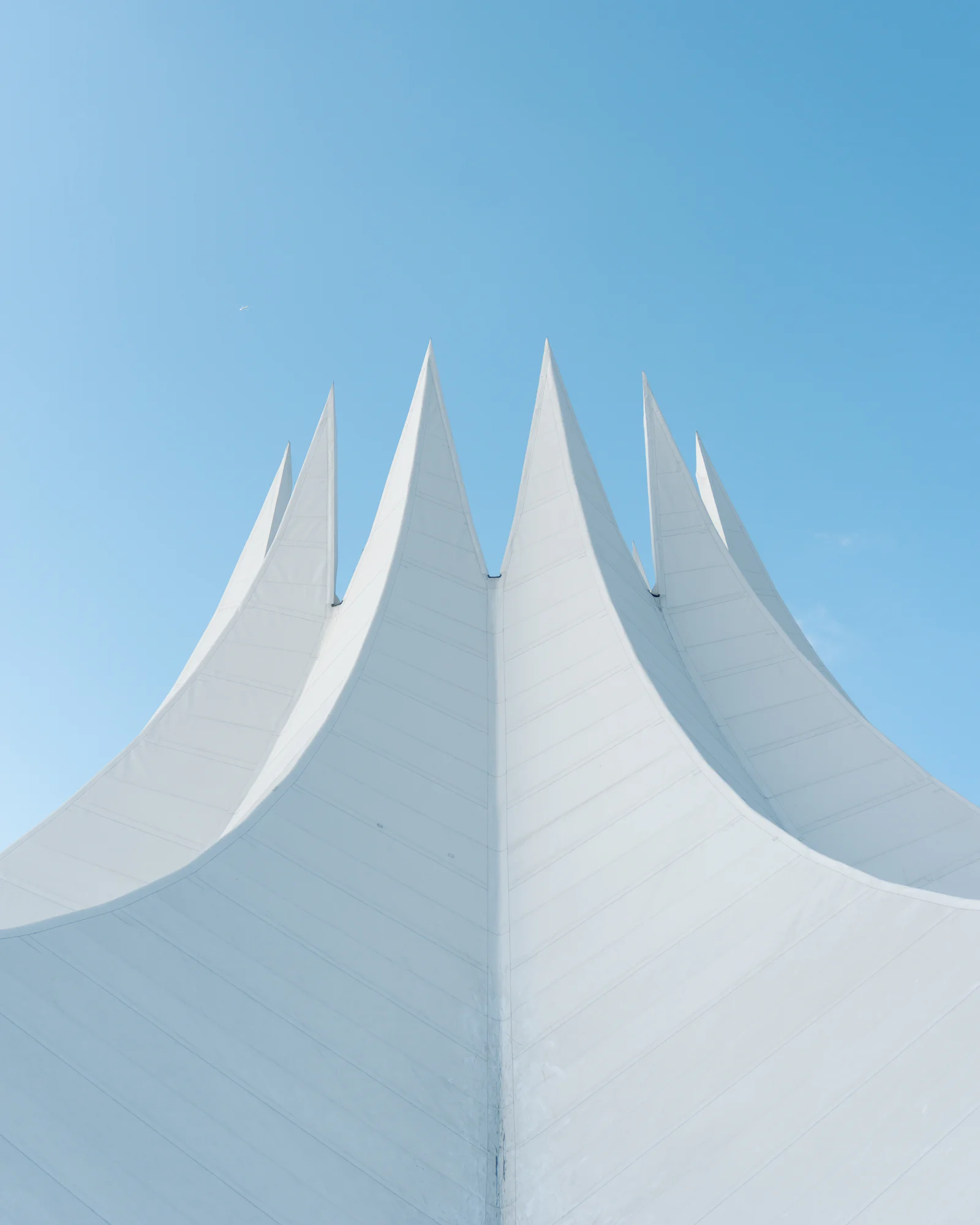 White tensile membrane structure